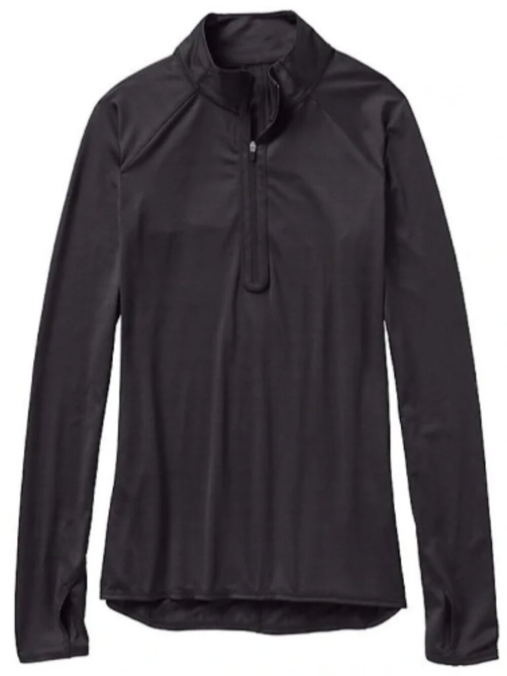 ATHLETA Spinner Half Zip Pullover Black Size XL